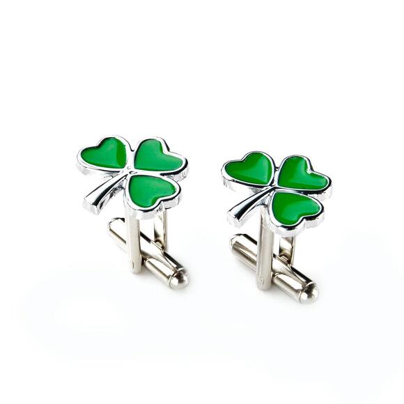 Clover Cufflinks - Picture 2 of 4